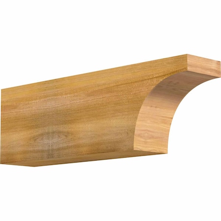 Ekena Millwork Huntington Rough Sawn Rafter Tail, Western Red Cedar, 6"W x 10"H x 32"L RFT06X10X32HUN00RWR